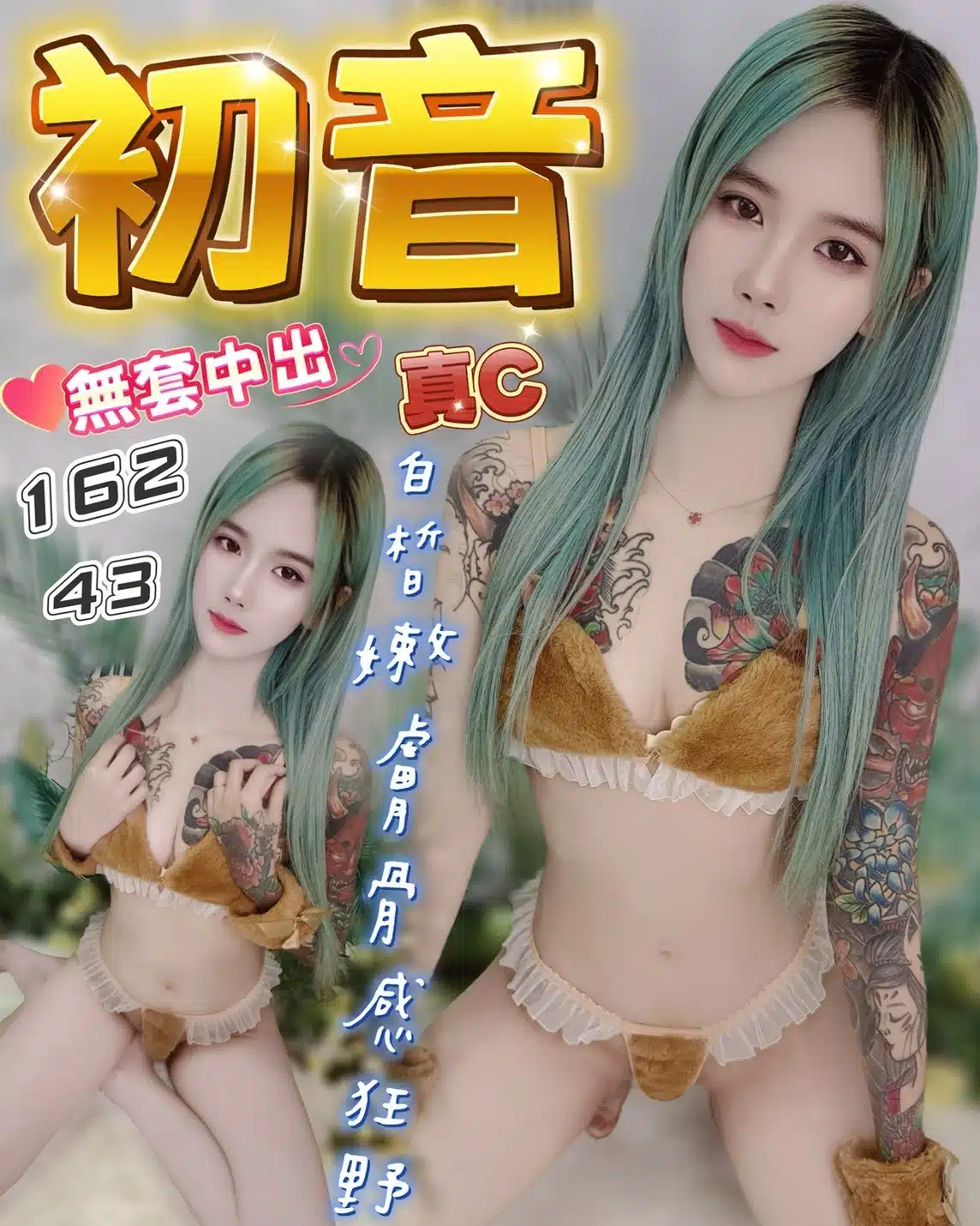 台中定點茶-初音/162/43/?/C 台中定點茶-初音/162/43/?/C